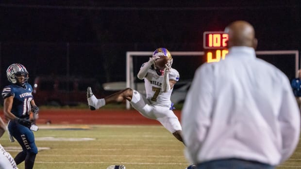 Corpus Christi Veterans Corpus Christi Miller Texas football 102022 Blake Purcell 9